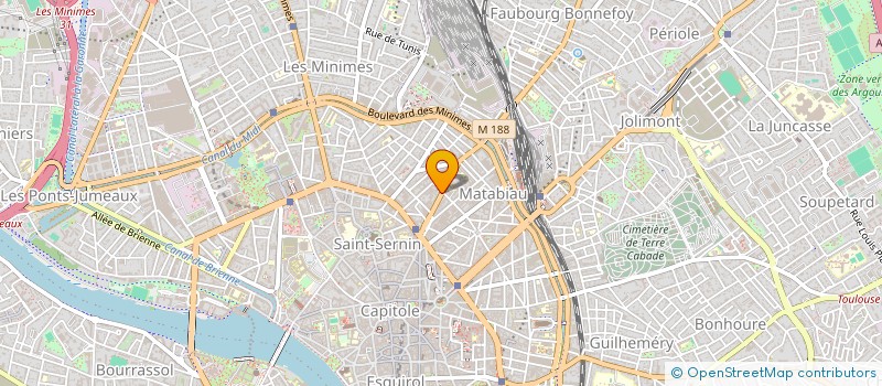 localisation de l'entreprise MADAME JENNIFER SILVA à TOULOUSE