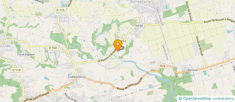 localisation de l'entreprise MADAME JENNIFER SITAL  SAINTE-ANNE