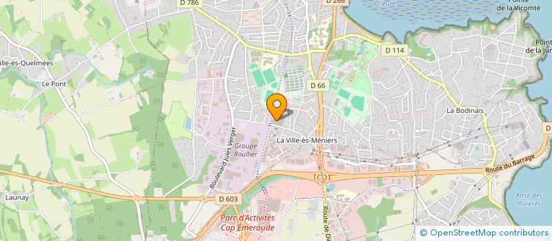 localisation de l'entreprise MADAME JENNIFER SLOAN  DINARD