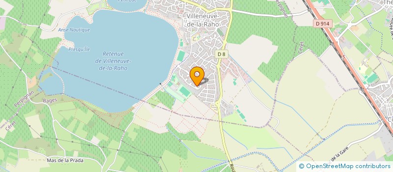 localisation de l'entreprise MADAME JENNIFER SOARES  VILLENEUVE-DE-LA-RAHO