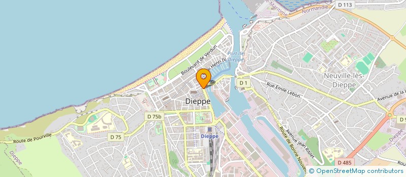 localisation de l'entreprise MADAME JENNIFER SOPPO KINGUE à DIEPPE