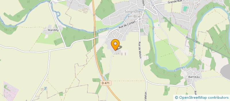 localisation de l'entreprise MADAME JENNIFER STEPHAN  SOIGNOLLES-EN-BRIE