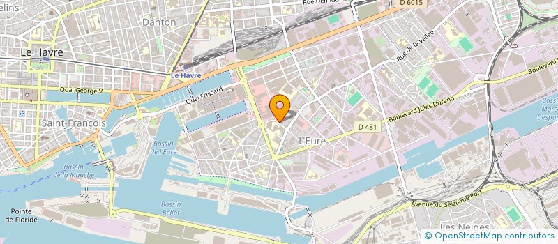 localisation de l'entreprise MADAME JENNIFER STIL  LE HAVRE