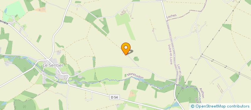 localisation de l'entreprise MADAME JENNIFER SURCIN  MONTHODON