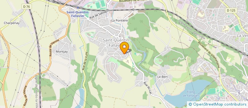 localisation de l'entreprise MADAME JENNIFER TARDY  SAINT-QUENTIN-FALLAVIER