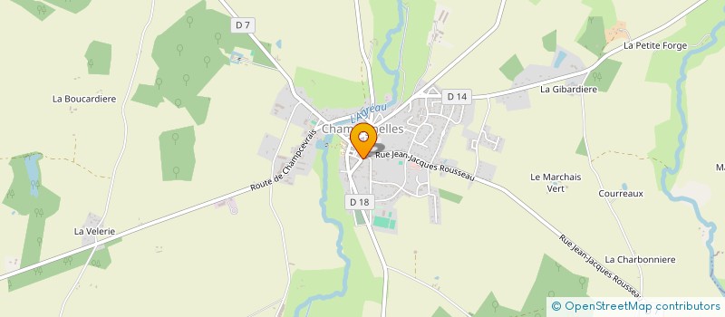 localisation de l'entreprise MADAME JENNIFER TERJOUX  CHAMPIGNELLES