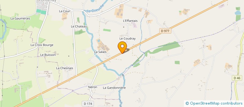 localisation de l'entreprise MADAME JENNIFER TEXIER  ROMAGNY FONTENAY