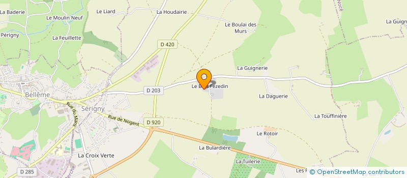 localisation de l'entreprise MADAME JENNIFER THEPIN à BELFORET-EN-PERCHE