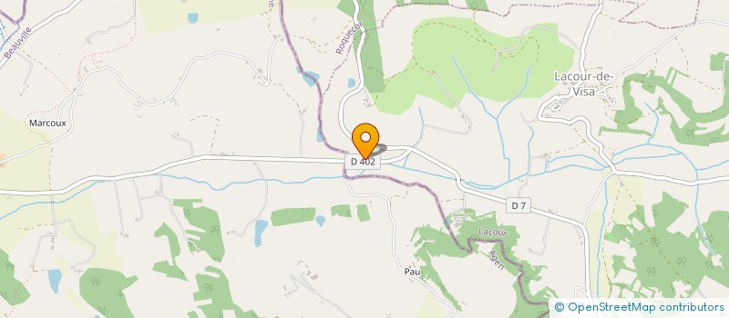 localisation de l'entreprise MADAME JENNIFER THOMAS  TOUFFAILLES