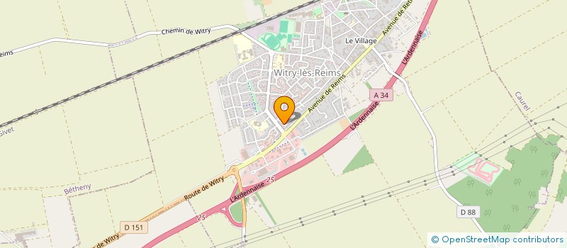 localisation de l'entreprise MADAME JENNIFER TORRES ROSILLO  WITRY-LES-REIMS