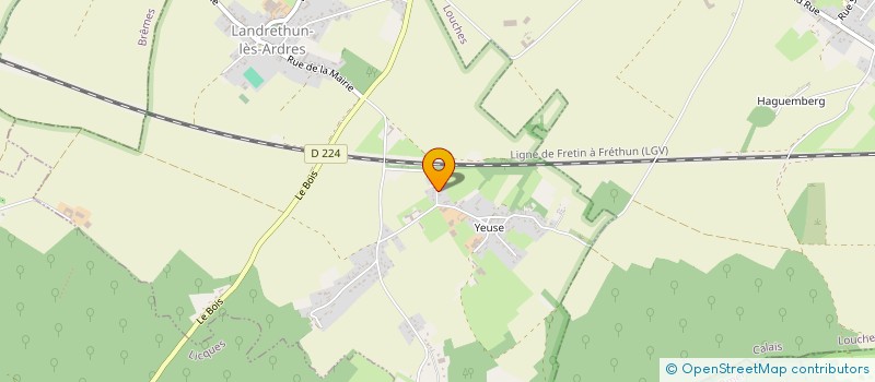 localisation de l'entreprise MADAME JENNIFER TOURET  LANDRETHUN-LES-ARDRES