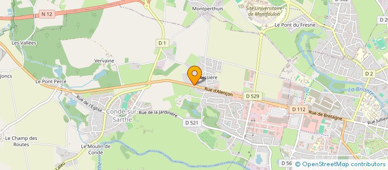 localisation de l'entreprise MADAME JENNIFER TRIGOUST à CONDE-SUR-SARTHE