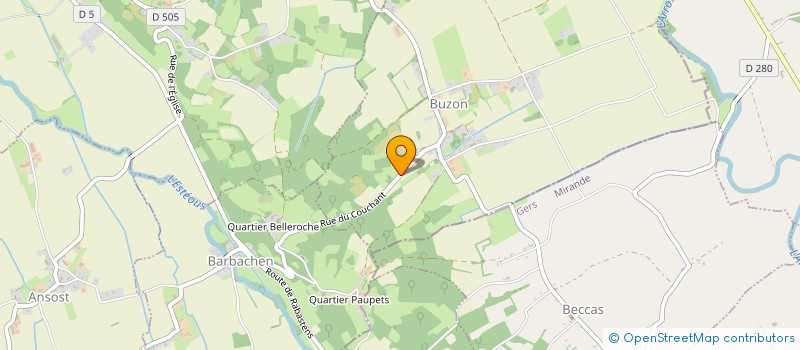 localisation de l'entreprise MADAME JENNIFER TRYON  BUZON