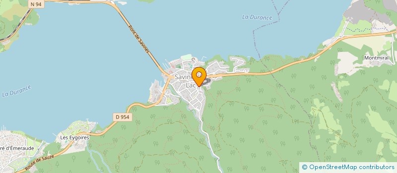 localisation de l'entreprise MADAME JENNIFER TULLE  SAVINES-LE-LAC