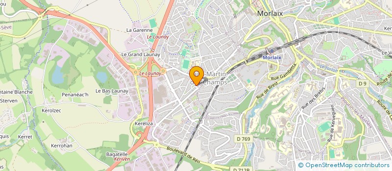 localisation de l'entreprise MADAME JENNIFER UGUEN  PLEYBER-CHRIST