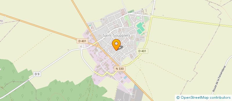 localisation de l'entreprise MADAME JENNIFER URBANO  SAINT-SOUPPLETS