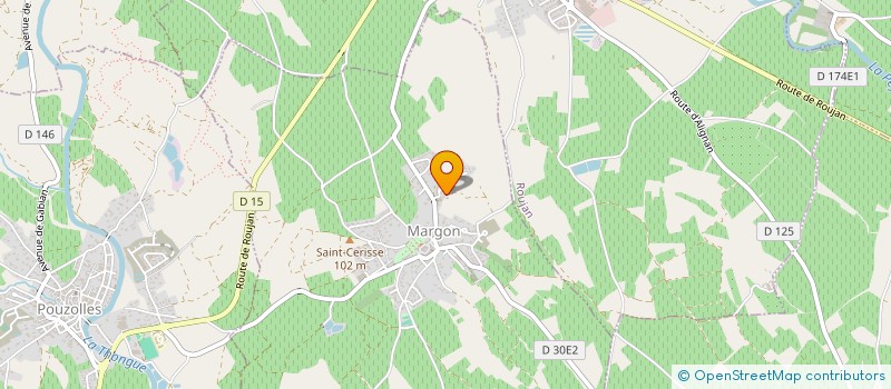 localisation de l'entreprise MADAME JENNIFER VALLEE  MARGON