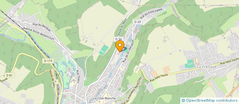 localisation de l'entreprise MADAME JENNIFER VALLERY  LILLEBONNE