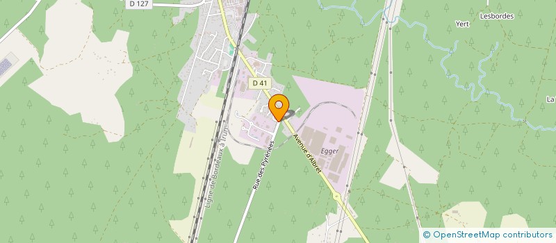 localisation de l'entreprise MADAME JENNIFER VAN EYCK  RION-DES-LANDES