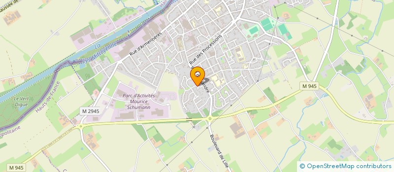 localisation de l'entreprise MADAME JENNIFER VANDENBUSSCHE  COMINES