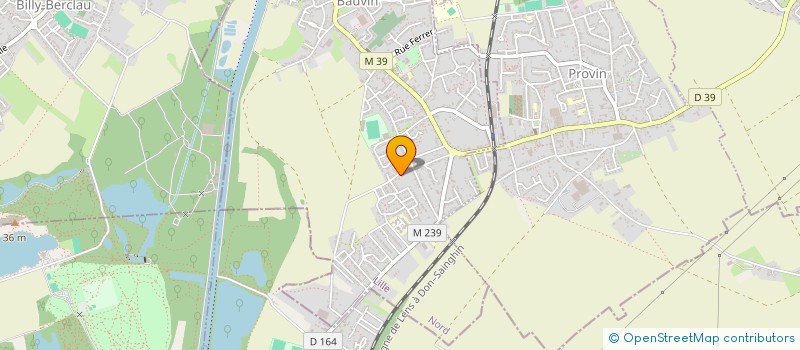 localisation de l'entreprise MADAME JENNIFER VANDEZANTE  BAUVIN