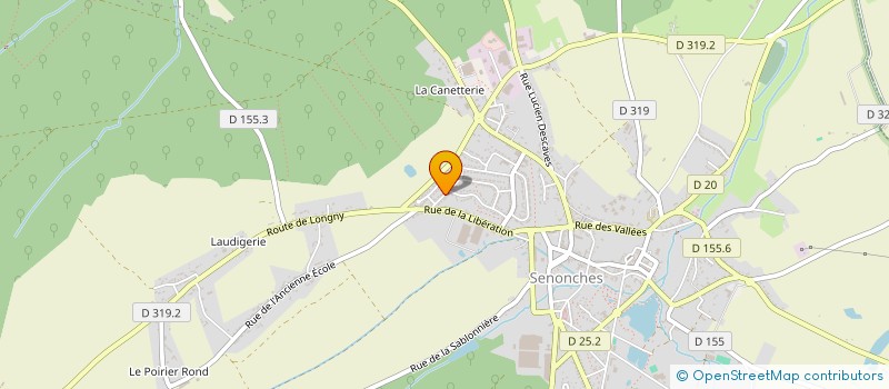 localisation de l'entreprise MADAME JENNIFER VANDYCK à SENONCHES