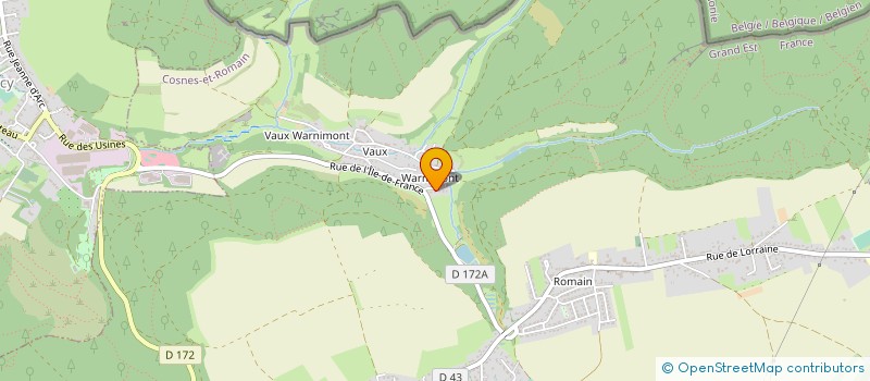 localisation de l'entreprise MADAME JENNIFER VAROQUI  COSNES-ET-ROMAIN