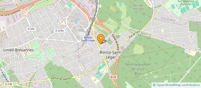 localisation de l'entreprise MADAME JENNIFER VILCHEZ LOPEZ à BOISSY-SAINT-LEGER