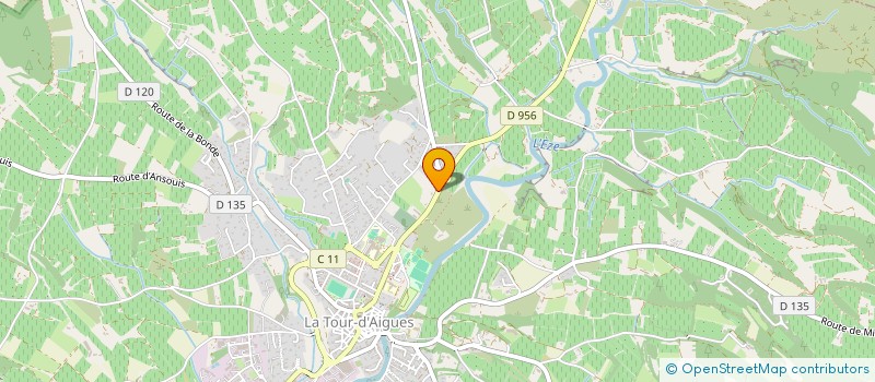 localisation de l'entreprise MADAME JENNIFER WEIBEL  LA TOUR-D'AIGUES