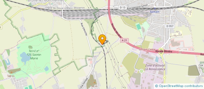 localisation de l'entreprise MADAME JENNIFER WILFART  BRUILLE-LEZ-MARCHIENNES