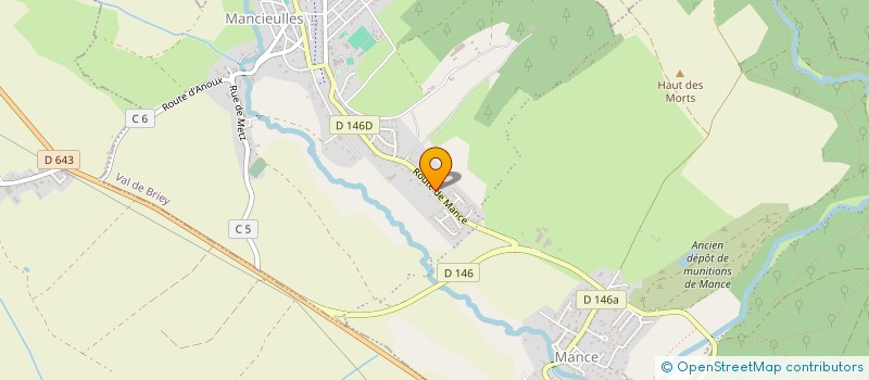 localisation de l'entreprise MADAME JENNIFER WOZIWODA  VAL DE BRIEY