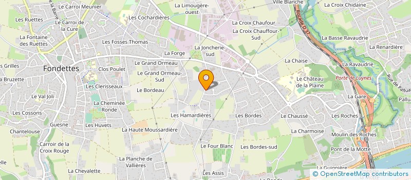 localisation de l'entreprise MADAME JENNIFER YAZBEK à FONDETTES
