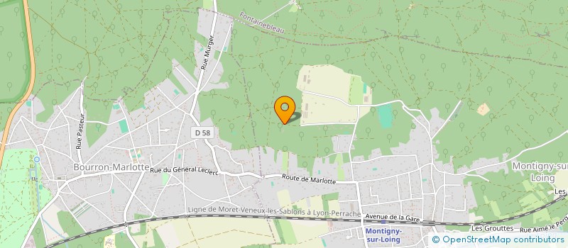 localisation de l'entreprise MADAME JENNIFER YEGH-NAZARIAN  MONTIGNY-SUR-LOING