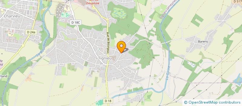 localisation de l'entreprise MADAME JENNIFER ZUK  TIGNIEU-JAMEYZIEU