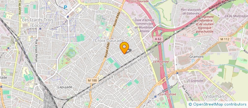 localisation de l'entreprise MADAME JENNIFFER PALACIOS  TOULOUSE