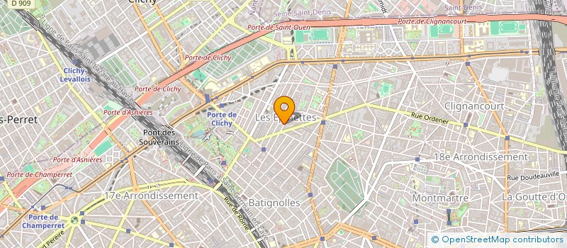 localisation de l'entreprise MADAME JENNY ARNOULD à PARIS