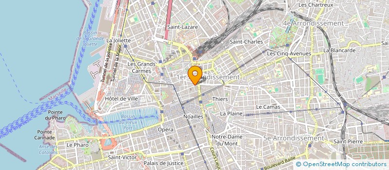 localisation de l'entreprise MADAME JENNY BADACHE  MARSEILLE