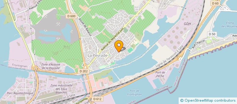 localisation de l'entreprise MADAME JENNY BAYARRI à FRONTIGNAN