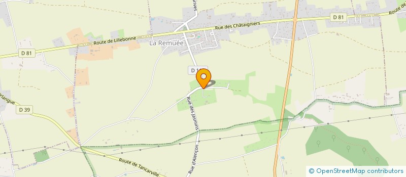 localisation de l'entreprise MADAME JENNY BOULAIS  LA REMUEE