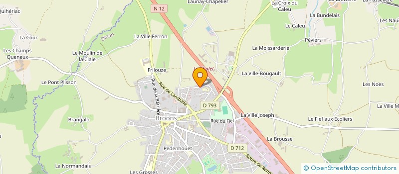 localisation de l'entreprise MADAME JENNY BUHOT  BROONS