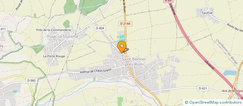 localisation de l'entreprise MADAME JENNY CACHINHO  LEZOUX