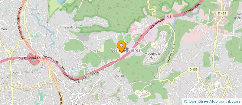 localisation de l'entreprise MADAME JENNY DEMOL  MOUGINS