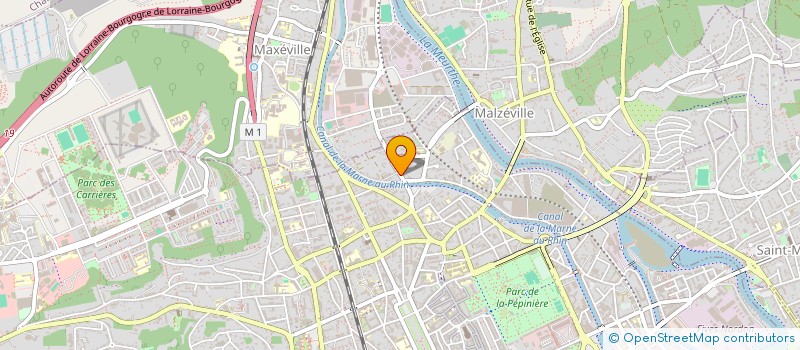 localisation de l'entreprise MADAME JENNY DERRIEN  NANCY