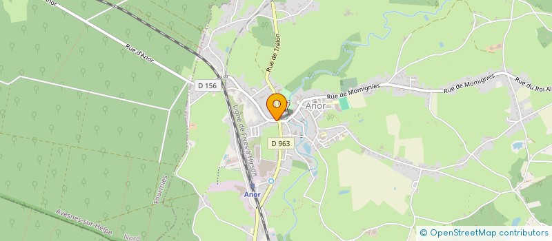 localisation de l'entreprise MADAME JENNY DUPONT  ANOR