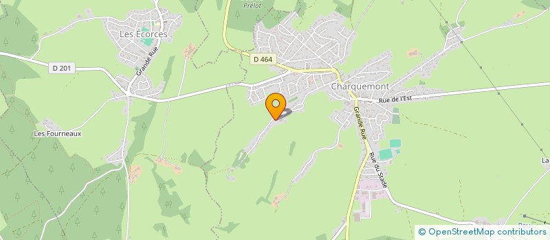 localisation de l'entreprise MADAME JENNY FUSS  CHARQUEMONT