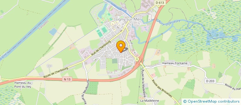 localisation de l'entreprise MADAME JENNY HENRY  ISIGNY-SUR-MER