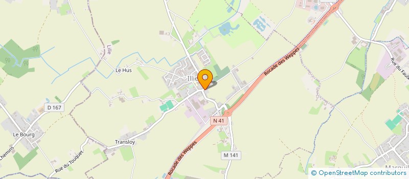 localisation de l'entreprise MADAME JENNY JONCKHEERE  ILLIES