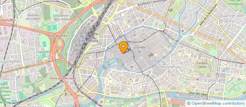 localisation de l'entreprise MADAME JENNY KAHN  STRASBOURG