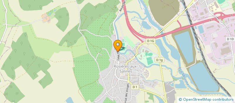 localisation de l'entreprise MADAME JENNY KLEBER  ROSIERES-AUX-SALINES
