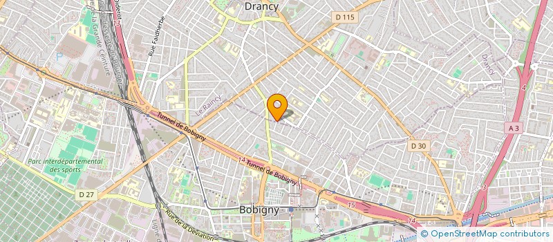 localisation de l'entreprise MADAME JENNY LIN à DRANCY